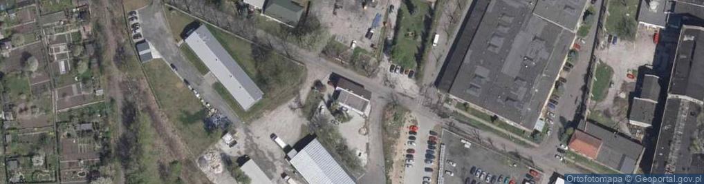 Zdjęcie satelitarne Blacharstwo-Lakiernictwo-Handel Jan Kawka