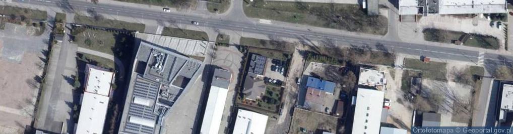 Zdjęcie satelitarne Blacharstwo Lakiernictwo Mechanika Elektromechanika Pojazdowa