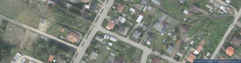 Zdjęcie satelitarne Blacharstwo Lakiernictwo Pojazdowe Głowacki Mieczysław Bielsk Podlaski