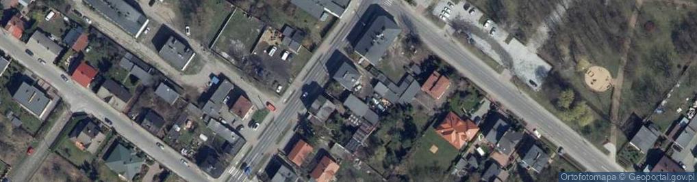 Zdjęcie satelitarne Blacharstwo, Mechanika i Lakiernictwo Pojazdowe Mirosław Kożusznik