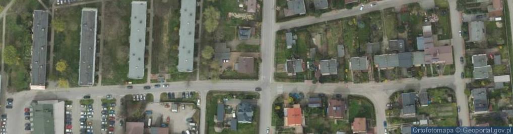 Zdjęcie satelitarne Blacharstwo