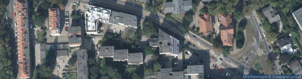 Zdjęcie satelitarne Blacharstwo
