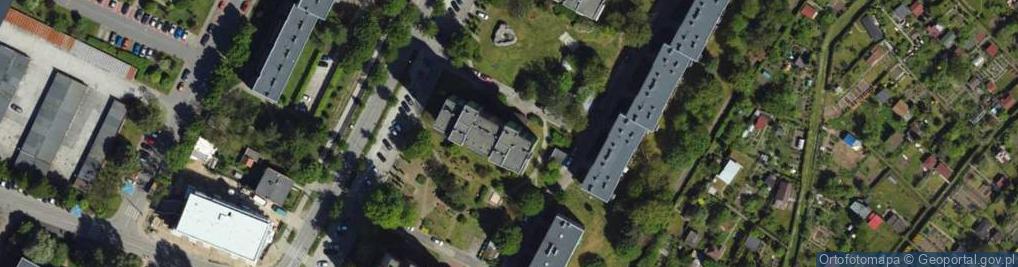 Zdjęcie satelitarne Blachówka Beata Fiołka