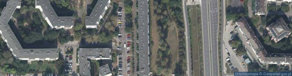 Zdjęcie satelitarne Błaszak-Walkowska Róża