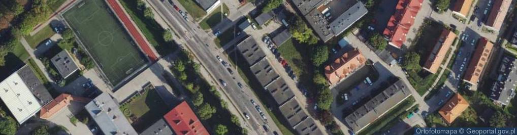 Zdjęcie satelitarne Bllue Point