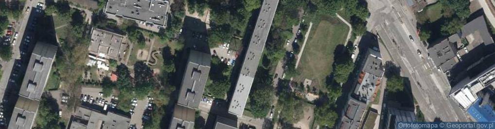 Zdjęcie satelitarne Blusiewicz z., Wrocław