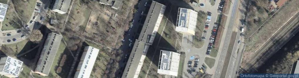 Zdjęcie satelitarne Błysk Zakład Sprzątania Wnętrz