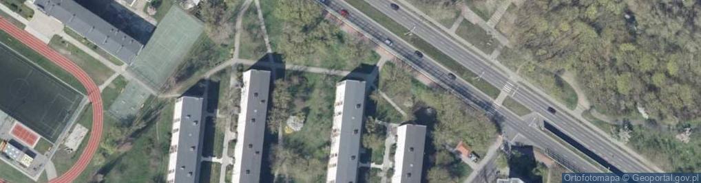 Zdjęcie satelitarne BM Konstrukcje Bartłomiej Maślanka