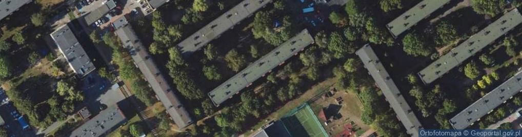 Zdjęcie satelitarne Bogaczuk Nina Handel Białystok