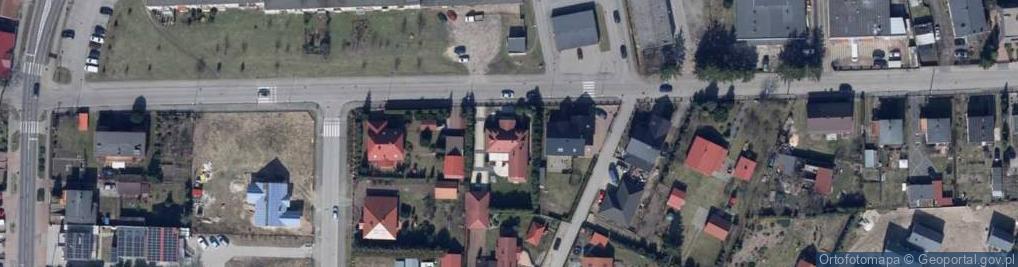 Zdjęcie satelitarne Bogusława Kuczyńska Firma Handlowa Red
