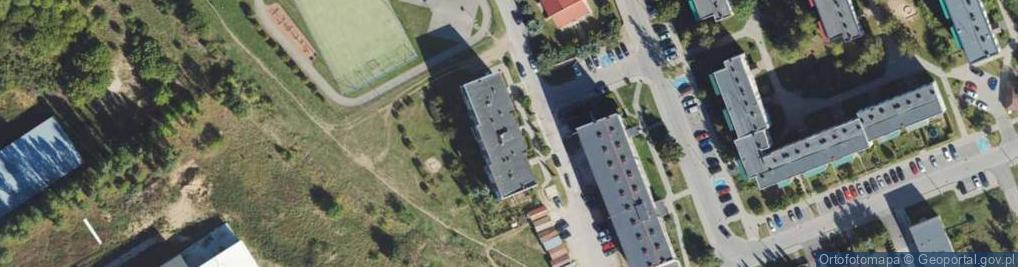 Zdjęcie satelitarne Bomic Aleksander Zbigniew Cieślikowski Bogumiła Maria Cieślikowska