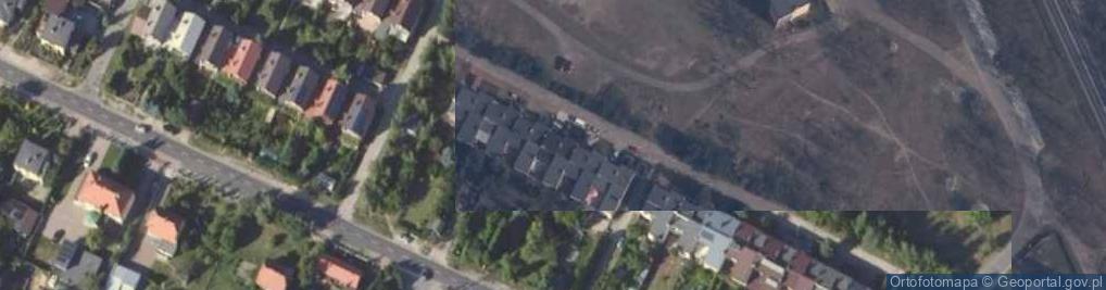 Zdjęcie satelitarne Borówka