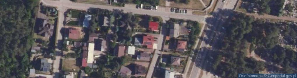 Zdjęcie satelitarne Borsucza Serwis Bartłomiej Łukaszewicz