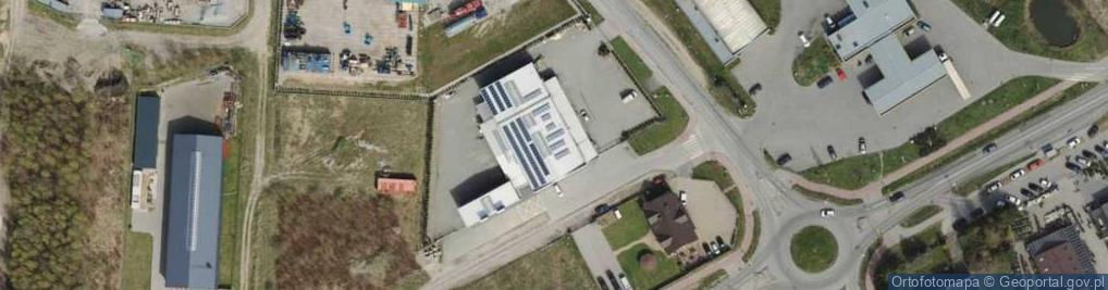 Zdjęcie satelitarne Bosch Centrum Agares - Oddział Bąkowo