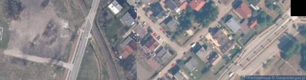 Zdjęcie satelitarne Bożena Barbara Krawczyk Usługi Hotelarskie - Pokoje Gościnne Kubuś.Handel i Usługi.