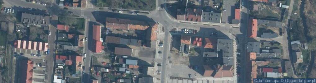 Zdjęcie satelitarne Bożena Bielińska Zakład Gazownictwa Bezprzewodowego Auto-Gaz Bożena Bielińska