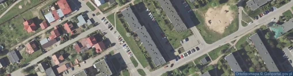 Zdjęcie satelitarne Bożena Jasińska Handel Detaliczny Artykałami Przemysłowymi w Niewyspecjalizowanych Jednostkach