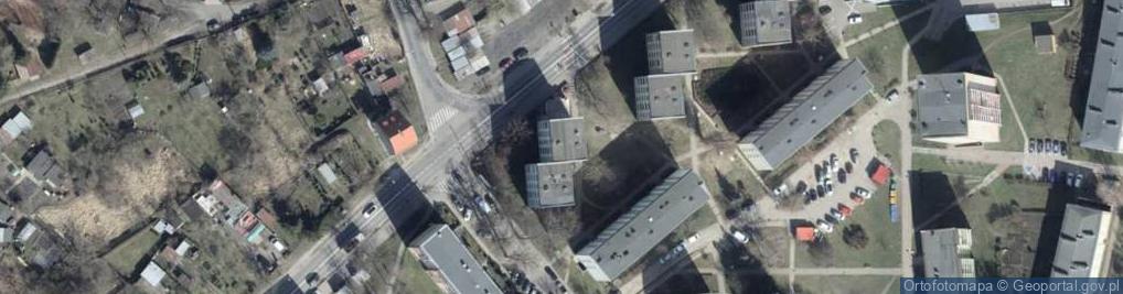 Zdjęcie satelitarne Bożena Michalska - Działalność Gospodarcza