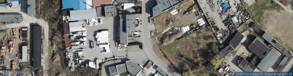 Zdjęcie satelitarne Bożena Rybarczyk Handel Środkami Transportowymi i Wózkami Widłowymi