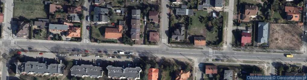 Zdjęcie satelitarne Bożena Skórka Efectiva Łódź Franciszka św z Asyżu 69