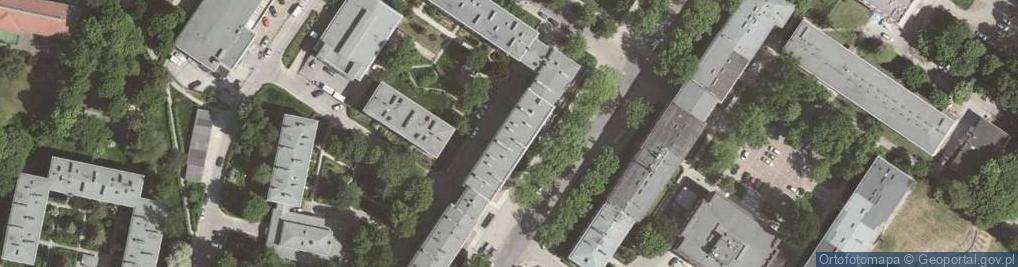 Zdjęcie satelitarne Bożena Szydłak Fhu Zarządzanie Administrowanie Nieruchomościami