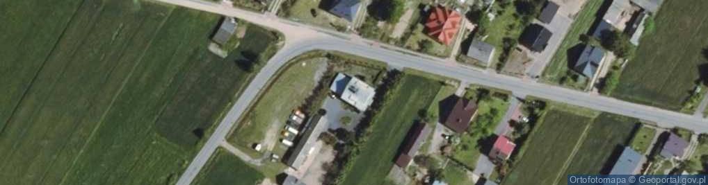Zdjęcie satelitarne Bożena Zawadzka Firma Handlowa