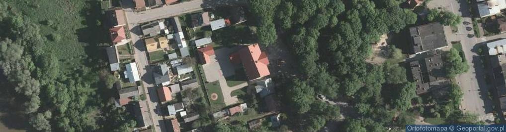 Zdjęcie satelitarne Bractwo Flisackie p.w. Św. Barbary w Ulanowie