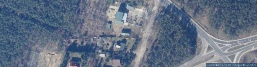 Zdjęcie satelitarne Bramkar Ogrodzenia