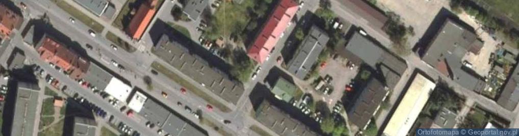 Zdjęcie satelitarne Braniewska Fundacja Inicjatyw Społecznych