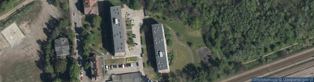 Zdjęcie satelitarne Broda K., Wrocław