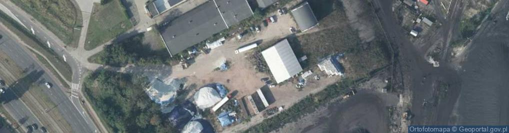 Zdjęcie satelitarne Brodex