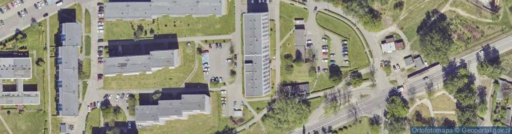 Zdjęcie satelitarne Broken Branch