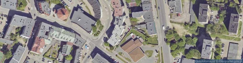 Zdjęcie satelitarne Bronisława Kuśnierz