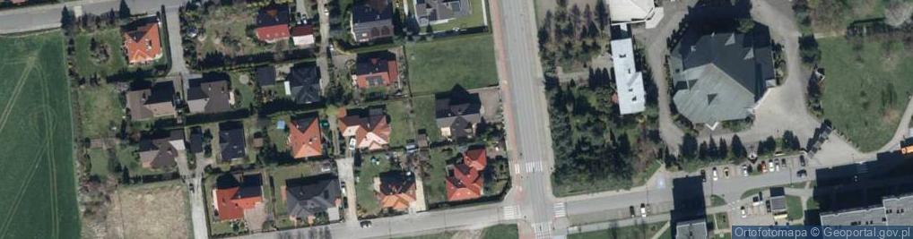 Zdjęcie satelitarne Browko