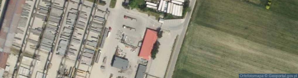 Zdjęcie satelitarne BRUK SA - producent kostki brukowej