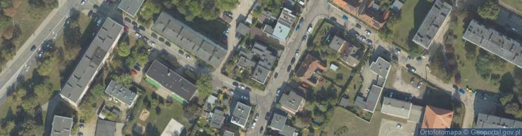 Zdjęcie satelitarne Bryza Janusz Cichański Julia Bobrowska