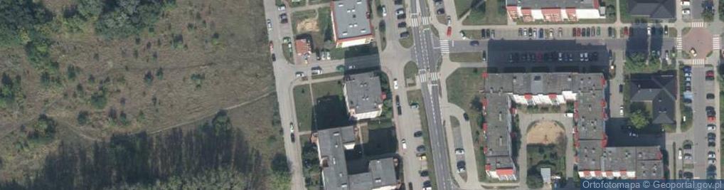 Zdjęcie satelitarne Brzezińska Mirosława Anna
