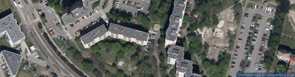 Zdjęcie satelitarne Brzoza G., Wrocław