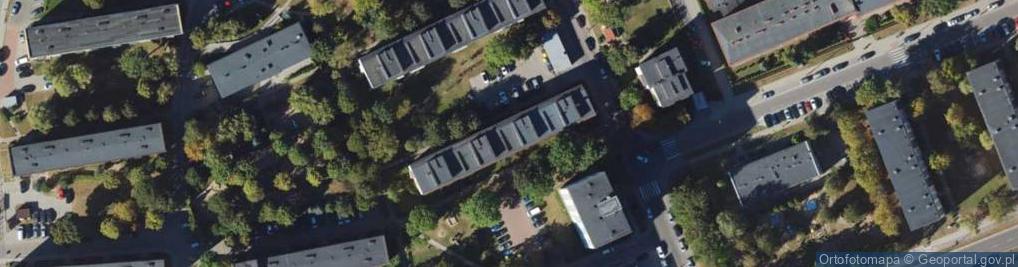 Zdjęcie satelitarne Brzózka