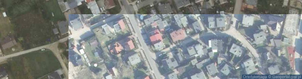 Zdjęcie satelitarne Brzozowska