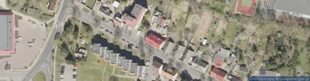 Zdjęcie satelitarne Buczyna i
