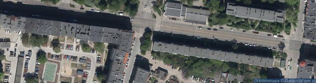 Zdjęcie satelitarne Buda M., Wrocław