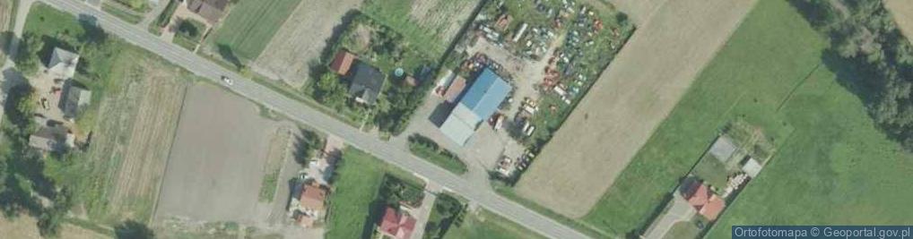 Zdjęcie satelitarne "BUDOKOP" STACJA DEMONTAŻU POJAZDÓW AUTOZŁOM KASACJA Z