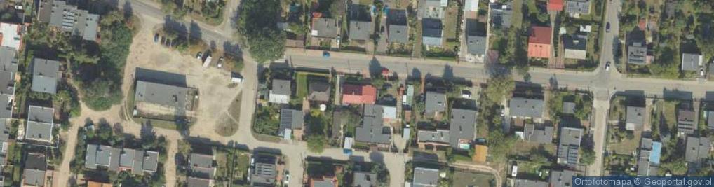 Zdjęcie satelitarne Budowa Ulicy Borowikowej i Koźlakowej