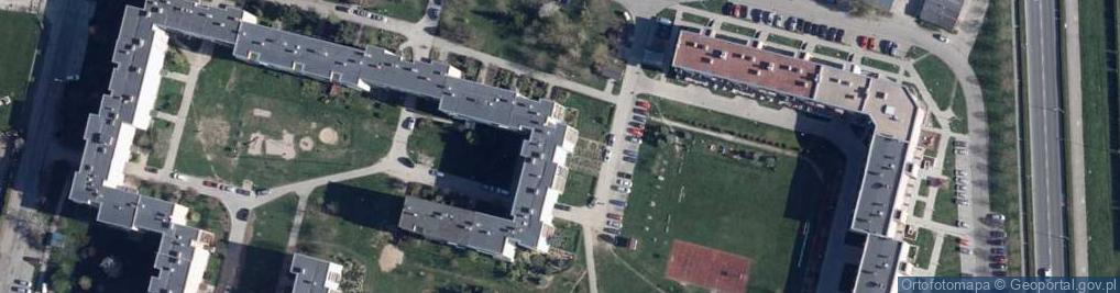 Zdjęcie satelitarne Budowlane Usługi Projektowe