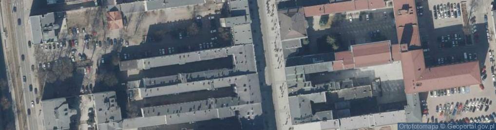 Zdjęcie satelitarne Budownictwo Justyna Jabłońska