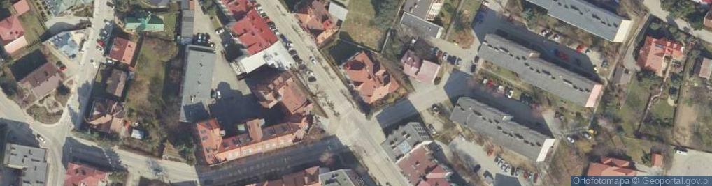 Zdjęcie satelitarne Bujak Ryszard Kros-Projekt Usługi Projektowe