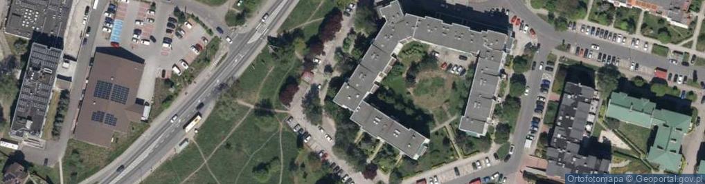 Zdjęcie satelitarne Burchart A., Wrocław