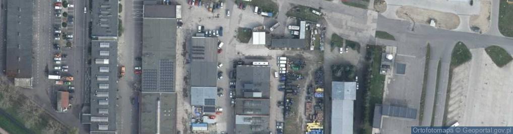 Zdjęcie satelitarne Burdzy Paweł Autokomplex, Usługi Samochodowe