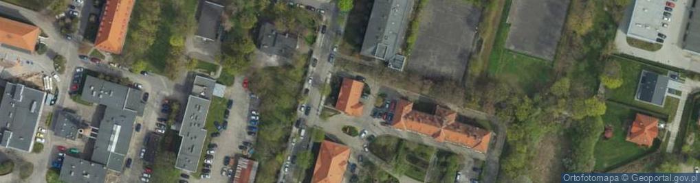 Zdjęcie satelitarne Bursa Szkolna nr 4 w Elblągu